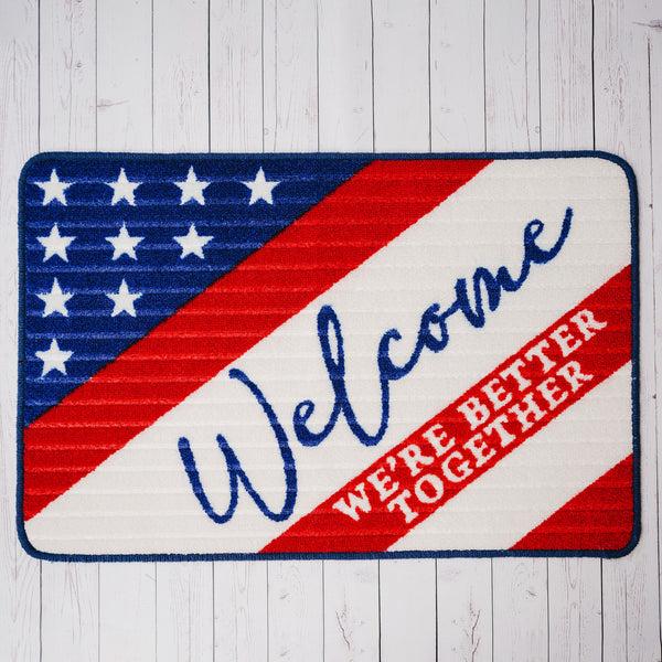 Pavilion Gift Company Welcome 27.5" X 17.75" Floor Mat