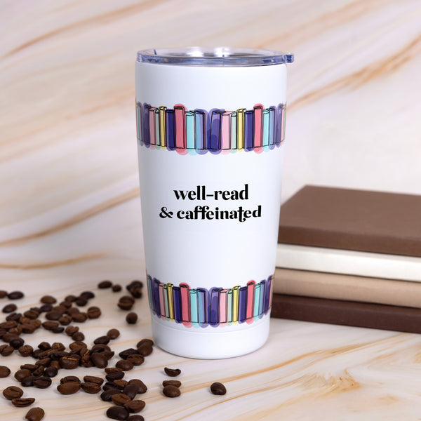Pavilion Gift Company Well-Read 20 Oz Travel Tumbler
