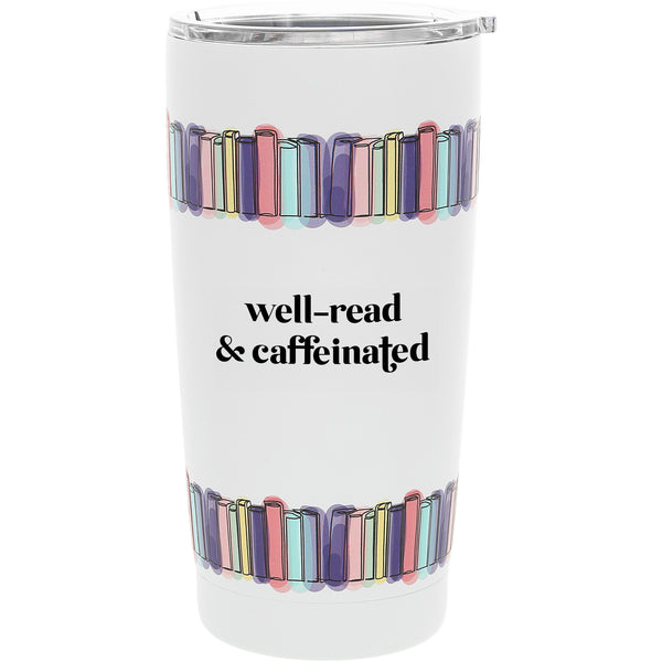 pavilion gift company Well-Read 20 oz Travel Tumbler