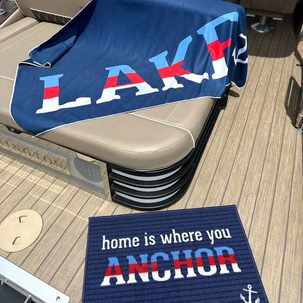 Pavilion Gift Company Where You Anchor 27.5" X 17.75" Floor Mat