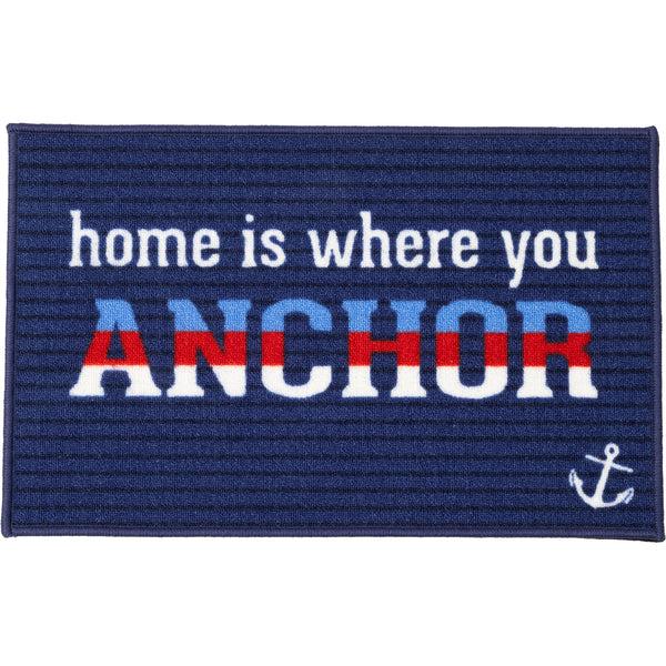 pavilion gift company Where You Anchor 27.5" x 17.75" Floor Mat