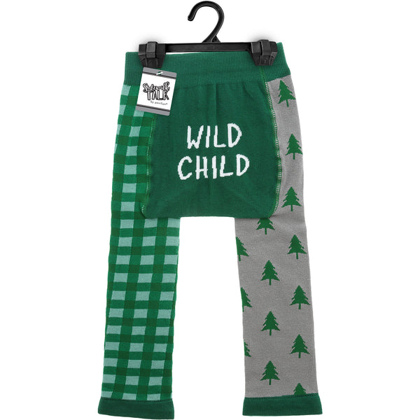 Pavilion Gift Company Wild Child 6-12 Months Leggings