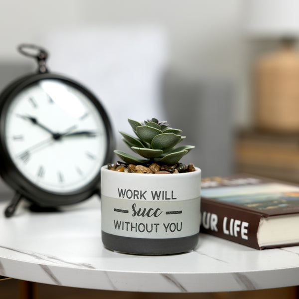 Pavilion Gift Company Will Succ Artificial Potted Plant