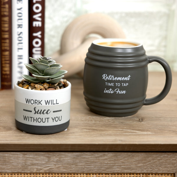 Pavilion Gift Company Will Succ Artificial Potted Plant
