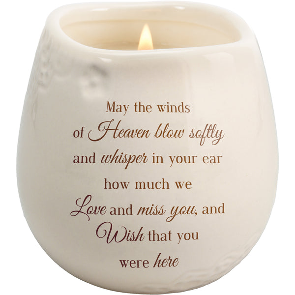 pavilion gift company Winds of Heaven 8 oz - 100% Soy Wax Candle Scent: Tranquility