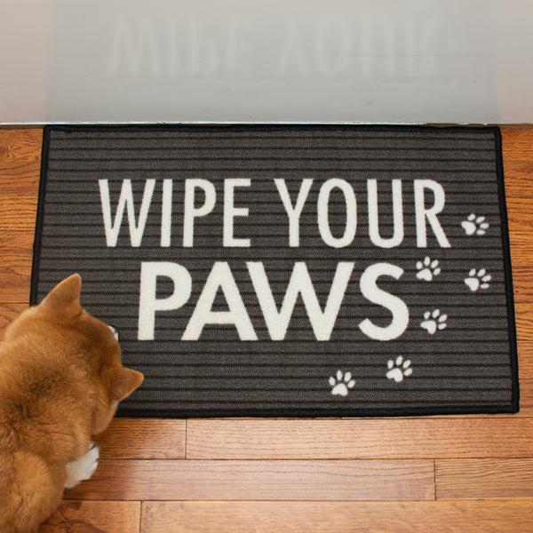 Pavilion Gift Company Wipe Your Paws 27.5" X 17.75" Floor Mat
