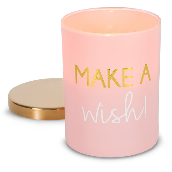 pavilion gift company Wish 7 oz 100% Soy Wax Candle Scent: Citron de Vigne