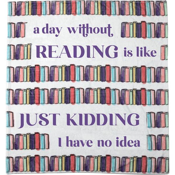 pavilion gift company Without Reading 50" x 60" Royal Plush Blanket