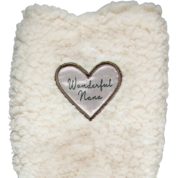 Pavilion Gift Company Wonderful Nana One Size Fits Most Sherpa Slipper