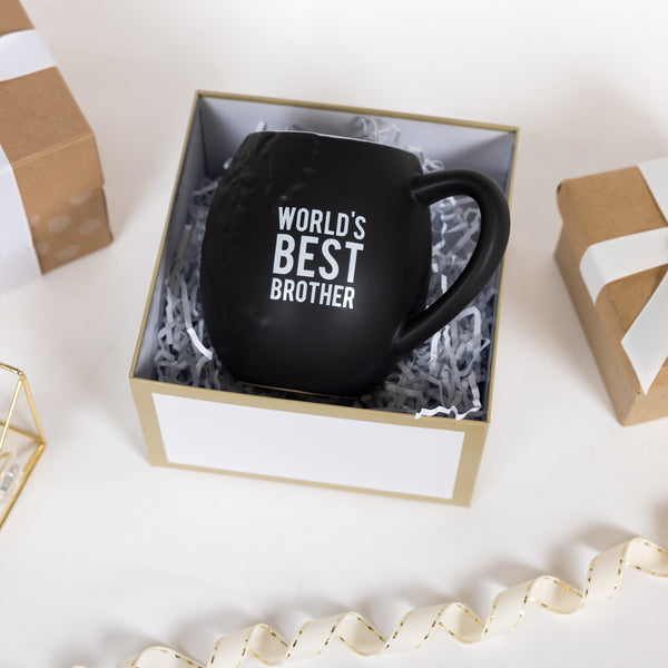 Pavilion Gift Company World's Best Brother 20 Oz Embossed Mug