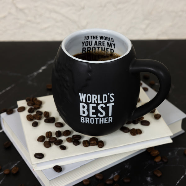 Pavilion Gift Company World's Best Brother 20 Oz Embossed Mug