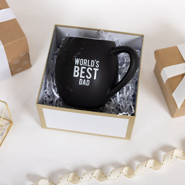 Pavilion Gift Company World's Best Dad 20 Oz Embossed Mug