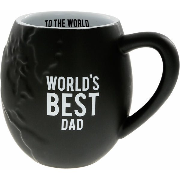 pavilion gift company World's Best Dad 20 oz Embossed Mug