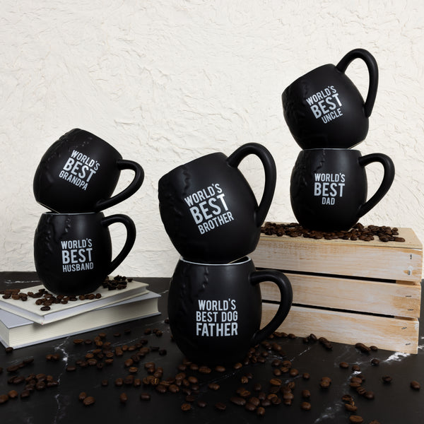 Pavilion Gift Company World's Best Dog Father 20 Oz Embossed Mug