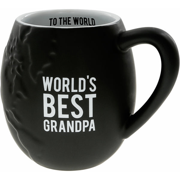 pavilion gift company World's Best Grandpa 20 oz Embossed Mug