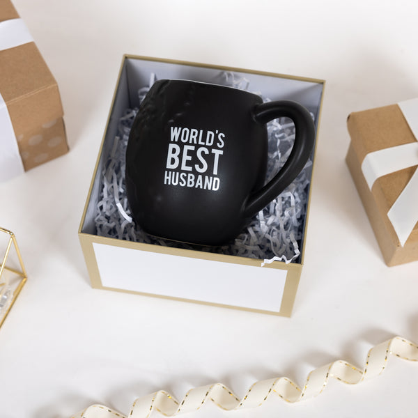 Pavilion Gift Company World's Best Husband 20 Oz Embossed Mug