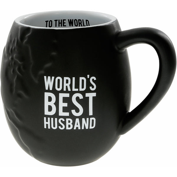 pavilion gift company World's Best Husband 20 oz Embossed Mug