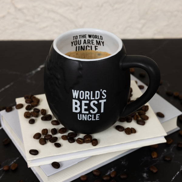 Pavilion Gift Company World's Best Uncle 20 Oz Embossed Mug