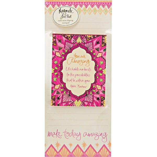 pavilion gift company You Are Amazing Magnetic List Pad Set
