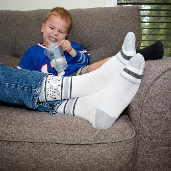 Pavilion Gift Company You Are Awesome M/L Unisex Crew Sock