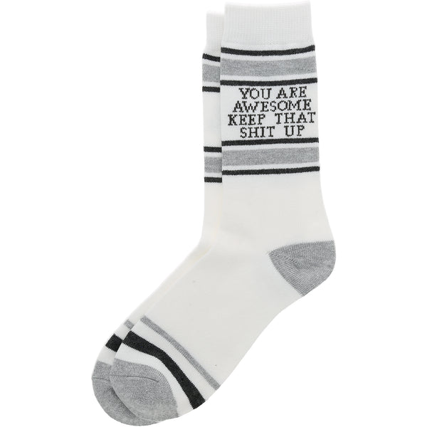 pavilion gift company You Are Awesome M/L Unisex Crew Sock