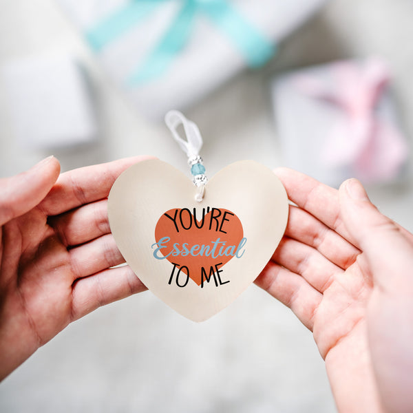 Pavilion Gift Company You're Essential 3.5" Heart-Shaped Ornament