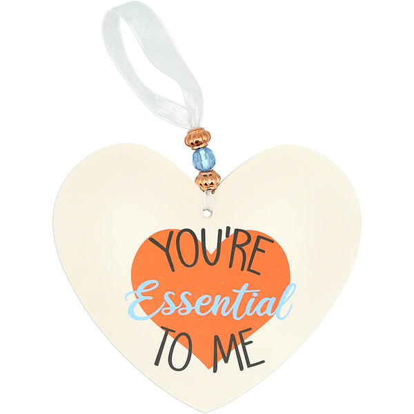 pavilion gift company You're Essential 3.5" Heart-Shaped Ornament