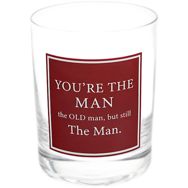 pavilion gift company You’re The Man 13 oz Rocks Glass