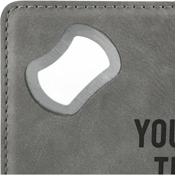 Pavilion Gift Company You're The Man 4" X 4" Bottle Opener Coaster