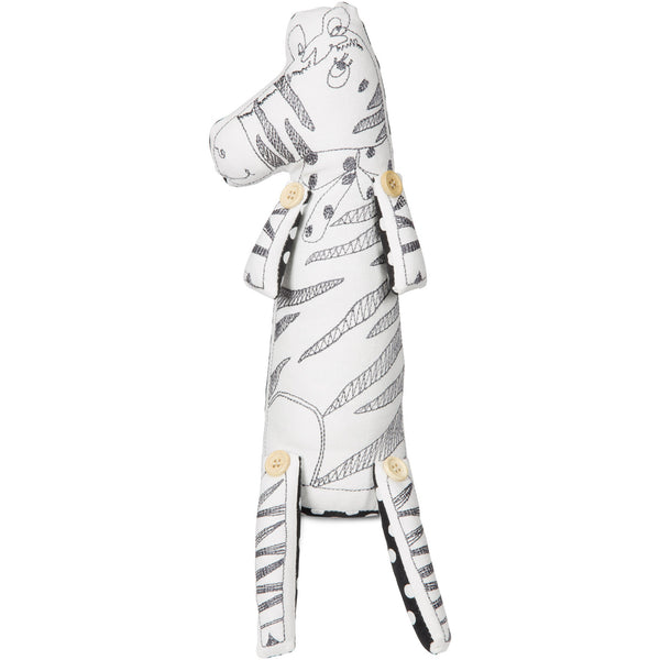 pavilion gift company Zoe the Zebra 16" Zebra Stuffed Animal/Door Stopper