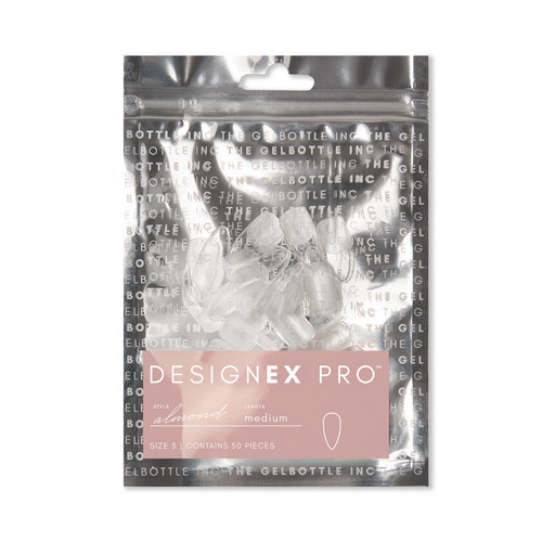 peacci Medium Almond DesignEx Pro™ Tips Refill