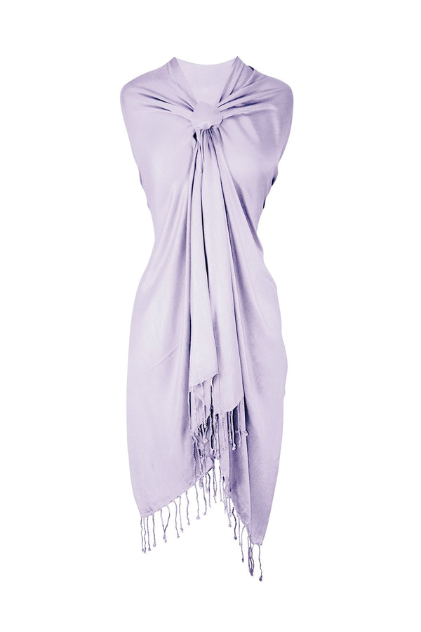 peach couture Ice Lavender Pashmina Shawl Wrap Scarf