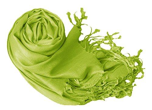 peach couture Kelly Green Pashmina Shawl Wrap Scarf