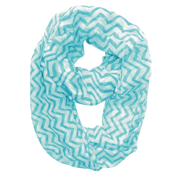 Peach Couture Lightweight Soft Animal Owl Printed Scarf Shawl (Teal Black)