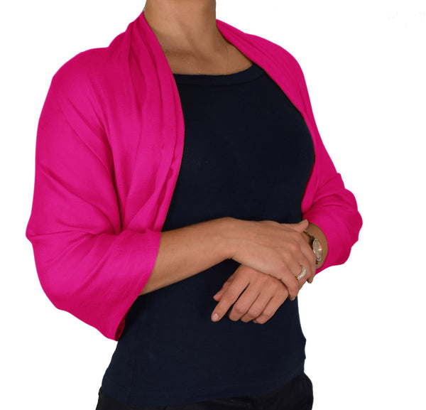 Peach Couture Fuchsia Pashmina Shawl Wrap Scarf