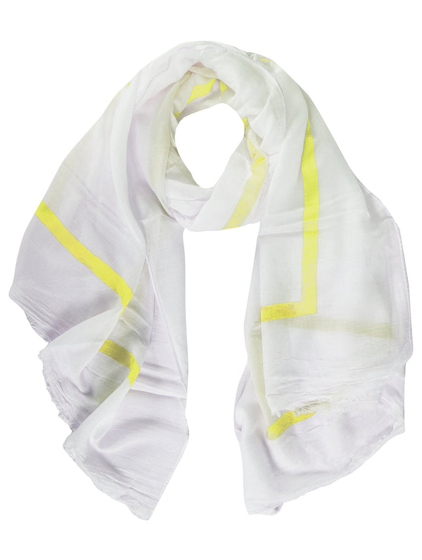 Peach Couture Lightweight Cotton Blend Scarf Shawl