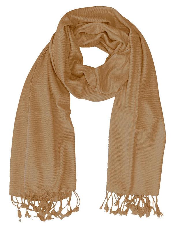 Peach Couture Luxurious Cashmere Pashmina Shawl