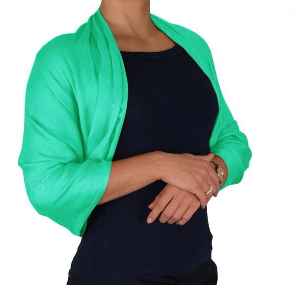 Peach Couture Mint Green Pashmina Shawl Wrap Scarf