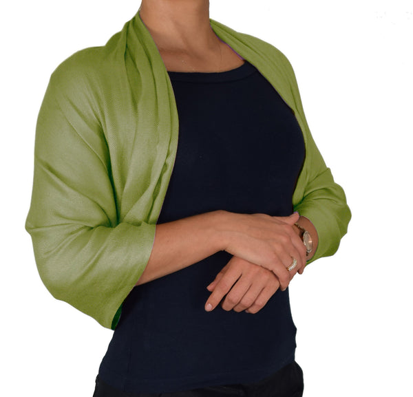 Peach Couture Sage Pashmina Shawl Wrap Scarf