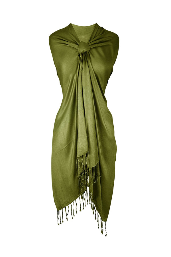 peach couture Sage Pashmina Shawl Wrap Scarf