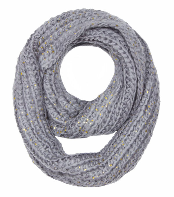 Peach Couture Winter Warm Thick Chunky Knit Cozy Infinity Loop Cowl Scarves