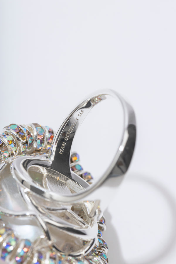 Pearl Octopuss.y Baroque Diamond Ring