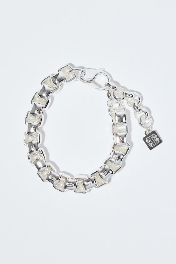 pearl octopuss.y Big Box Chain Bracelet