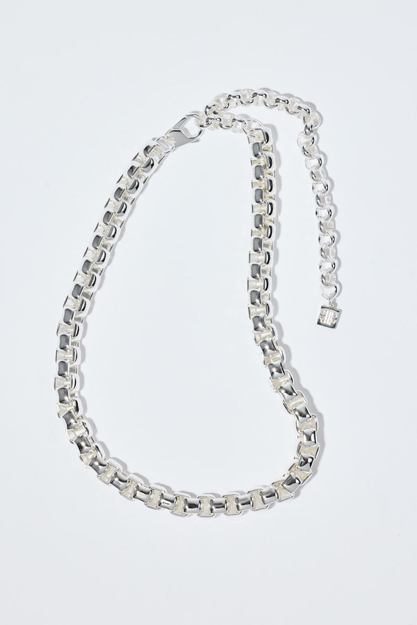 pearl octopuss.y Big Box Chain Necklace