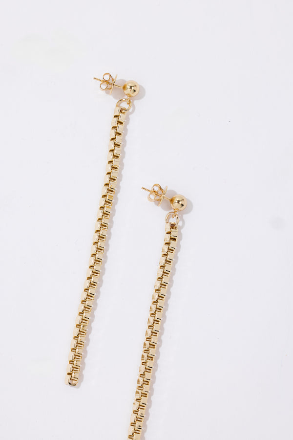 Pearl Octopuss.y Chain Earrings