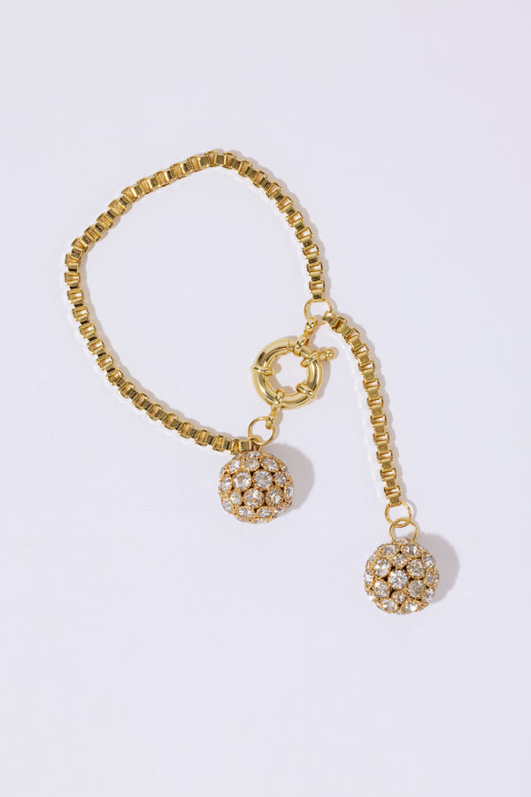 pearl octopuss.y Crystal Sphere Bracelet