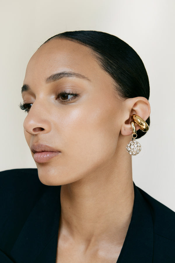 Pearl Octopuss.y Crystal Sphere Cuff