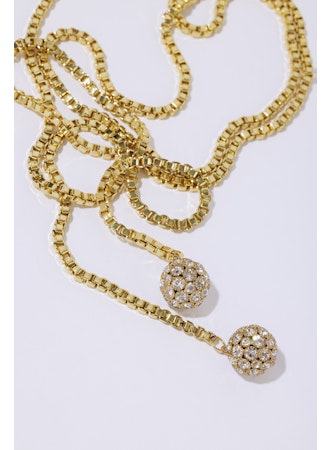 Pearl Octopuss.y Crystal Sphere Tie