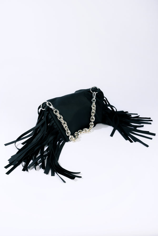 Pearl Octopuss.y Dawn Leather Fringe Bag