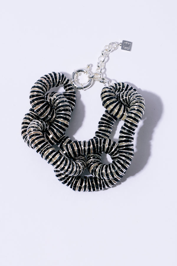 Pearl Octopuss.y Diamond Tire Bracelet